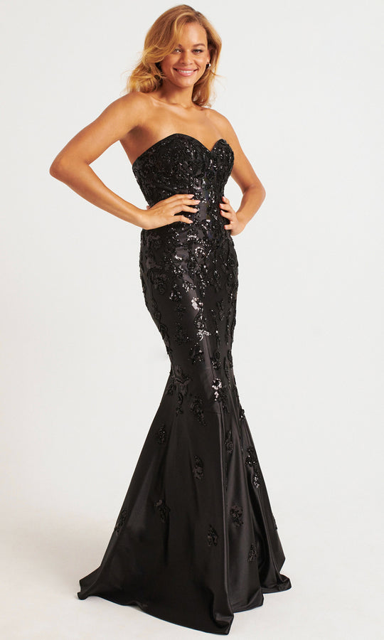 Faviana 11271 - Sequin Embellished Mermaid Prom Gown