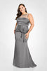 Montage by Mon Cheri - 120903 Fitted Beading Scoop Evening Dress