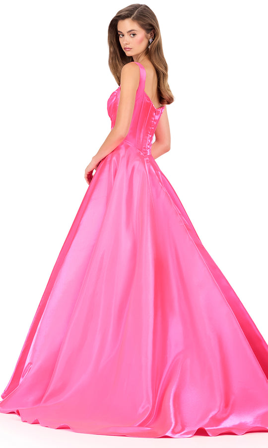 Ashley Lauren 12178 - Jeweled Accent Sleeveless A-Line Gown