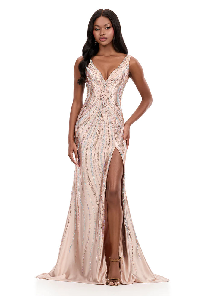 champagne backless prom dress Champagne Backless Mermaid Lace Prom Dresses, Mermaid Champagne Lace Formal  Graduation Evening Dresses