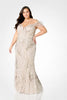 Ivonne D 122D64 - Off Shoulder Beaded Evening Gown