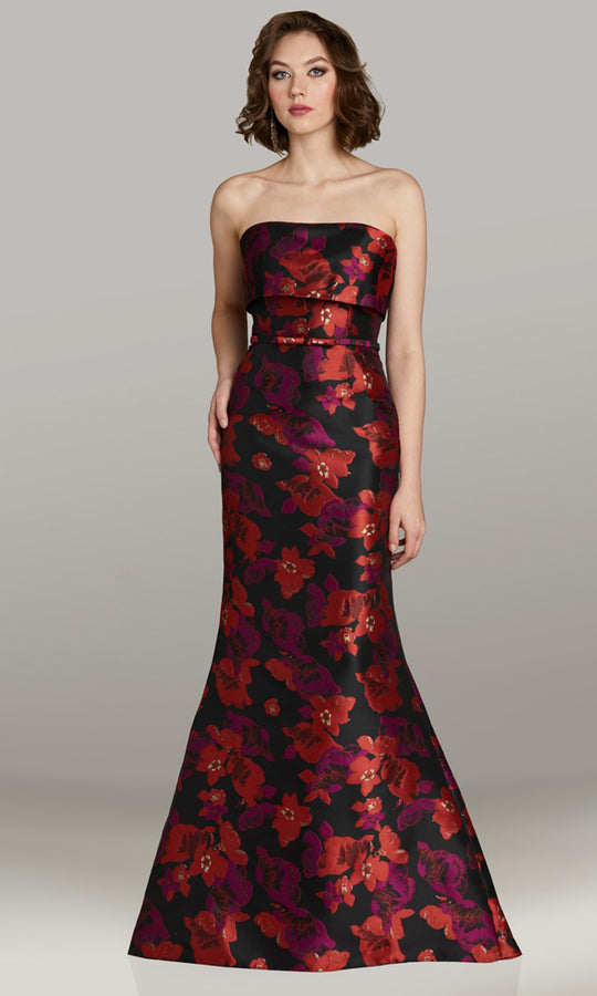 Gia Franco 12479 - Strapless Folded Bodice Mermaid Dress