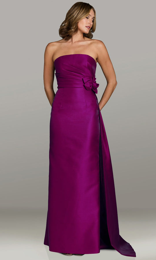 Gia Franco 12549 - Strapless Column Skirt Evening Gown