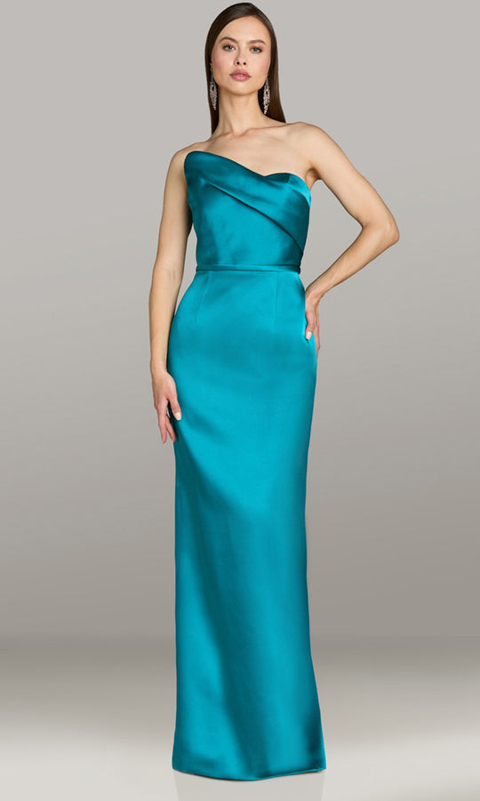 Gia Franco 12596 - Strapless Asymmetric Column Dress