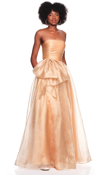 green emerald velvet dress Pleated Slit Honey Yellow Velvet Strapless Custom Prom Dress