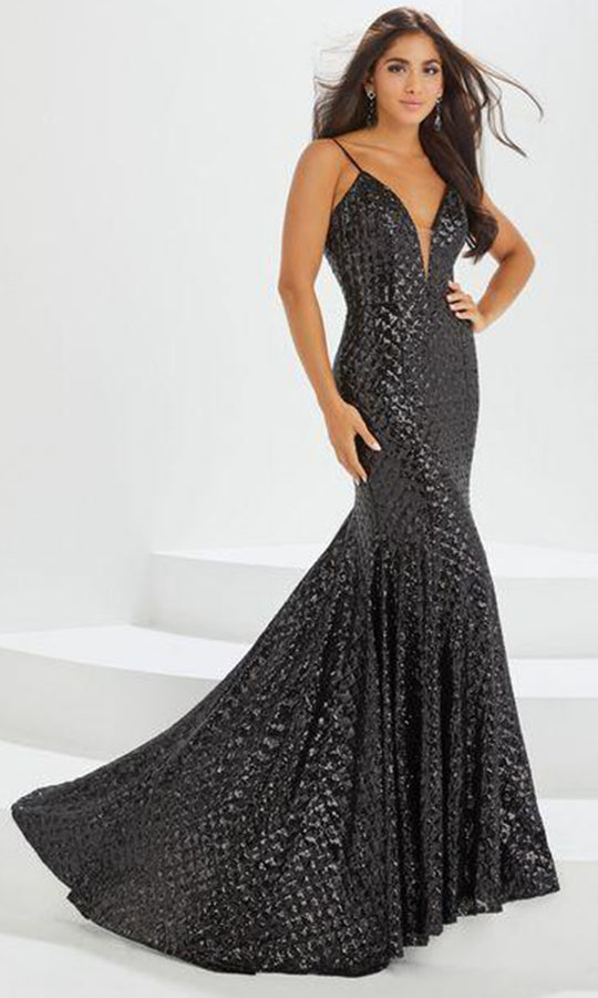 Tiffany Designs by Christina Wu 16022 - Novelty Trumpet Prom Gown