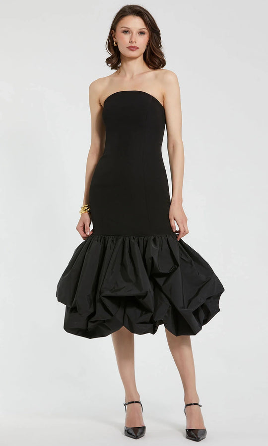 Ieena Duggal 21061 - Strapless Bubble Hem Mermaid Dress