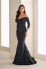 Montage by Mon Cheri - 221970 Off-Shoulder Sparkle Beaded Mermaid Gown