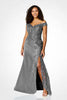Ivonne D by Mon Cheri - 221D51 Off Shoulder A-Line Evening Dress