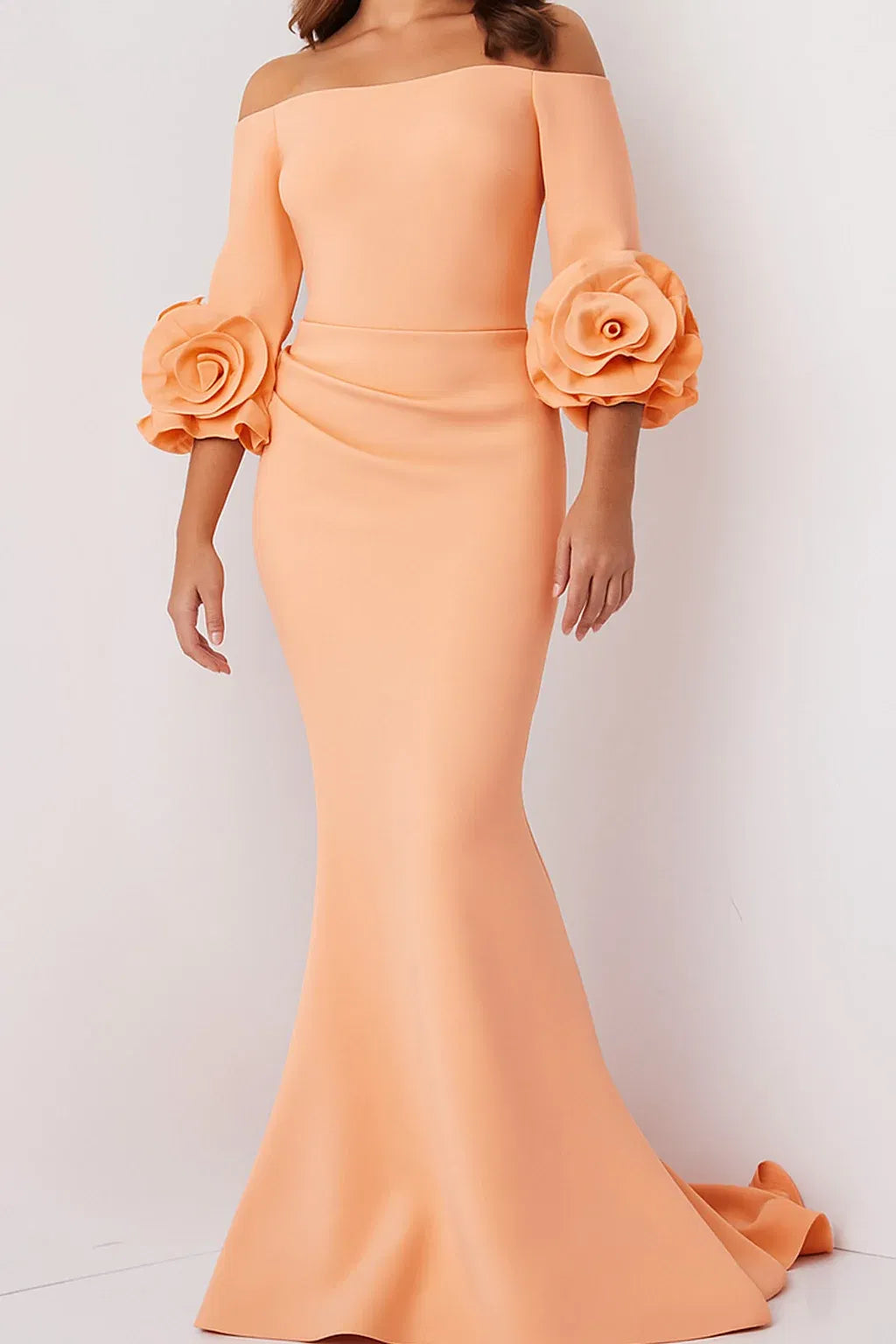 off shoulder coral dress Coral Off Shoulder Ribbed Knit Long Sleeve Boutique Maxi Dress