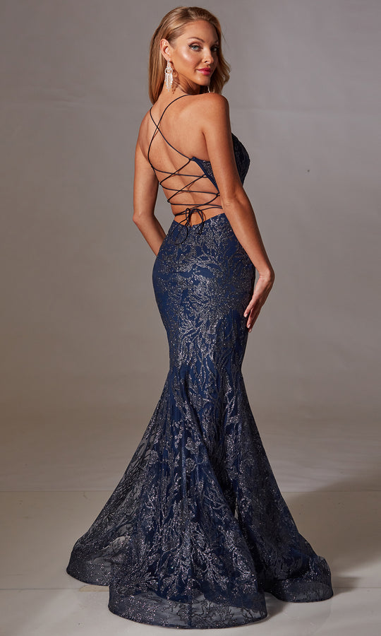 Aerie Couture 239 - Metallic Lace Mermaid Gown