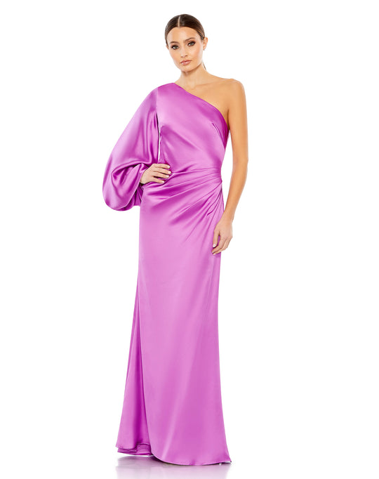 Ieena Duggal 26588 - Bishop Sleeve Sheath Evening Dress