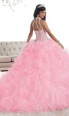 Quinceanera Collection - 26871 Embellished Sleeveless Ballgown3