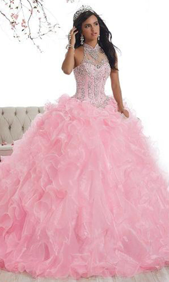 Quinceanera Collection - 26871 Embellished Sleeveless Ballgown