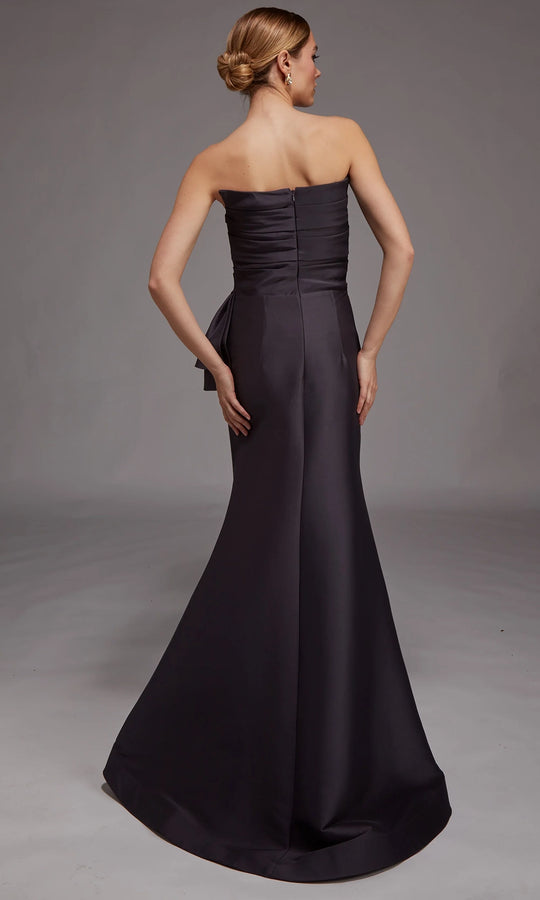 Alyce Paris 27806 - Strapless Pleated Mermaid Gown