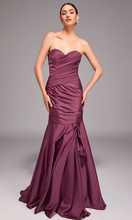 Alyce Paris 27836 - Strapless Ruched Mermaid Gown