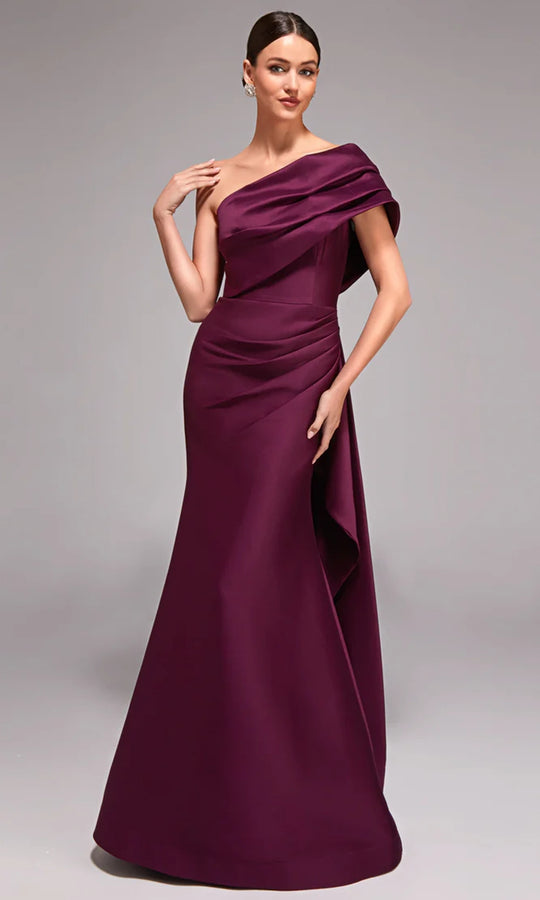 Alyce Paris 27838 - One Shoulder Draped Mermaid Gown