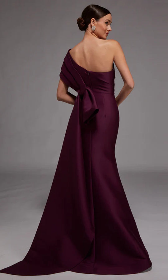 Alyce Paris 27838 - One Shoulder Draped Mermaid Gown
