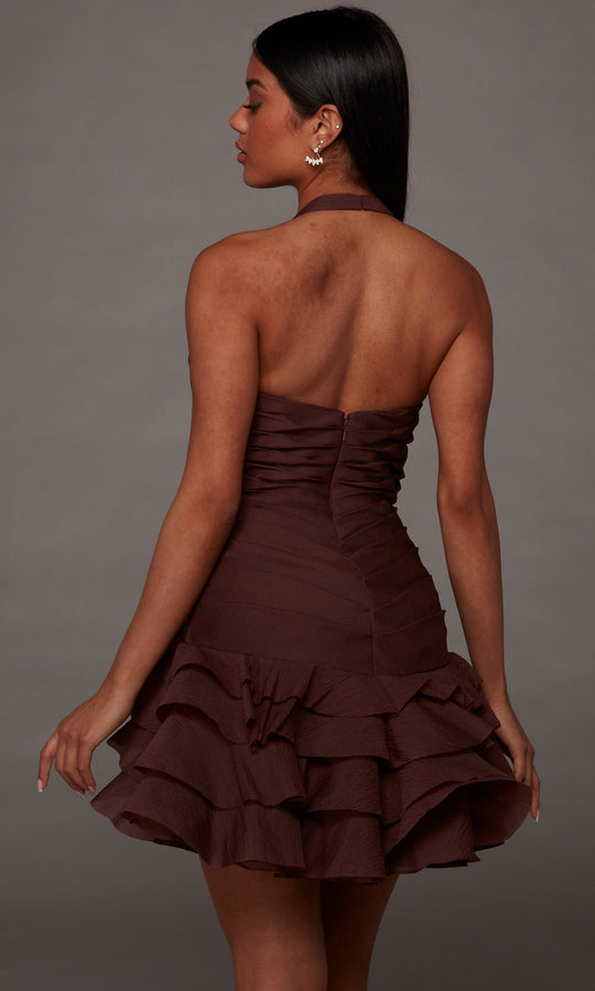 Alyce Paris 30127 - Sleeveless Sweetheart Ruffle Short Dress