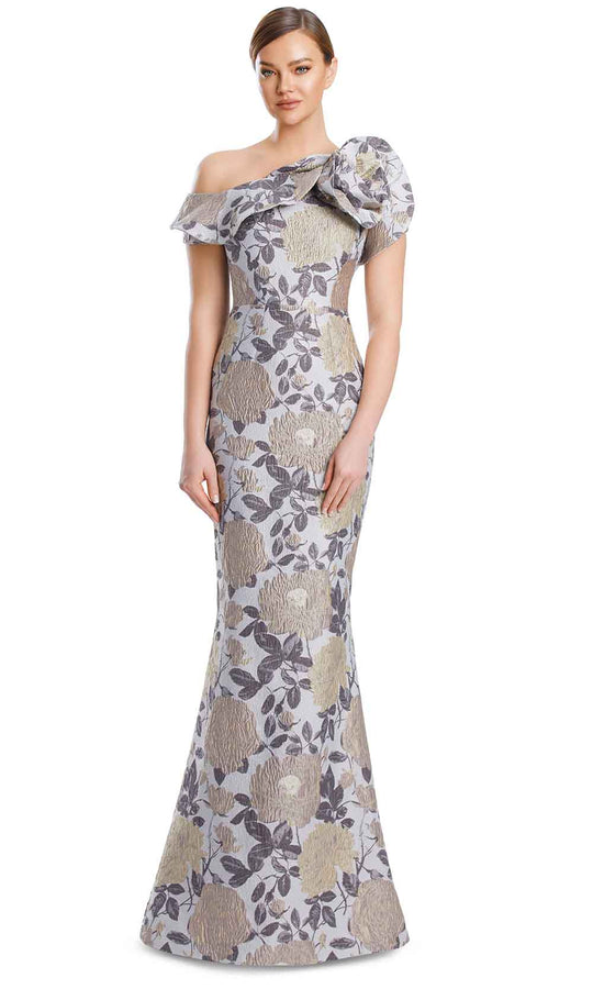 Alexander by Daymor 3205S26 - One Shoulder Bow Gown