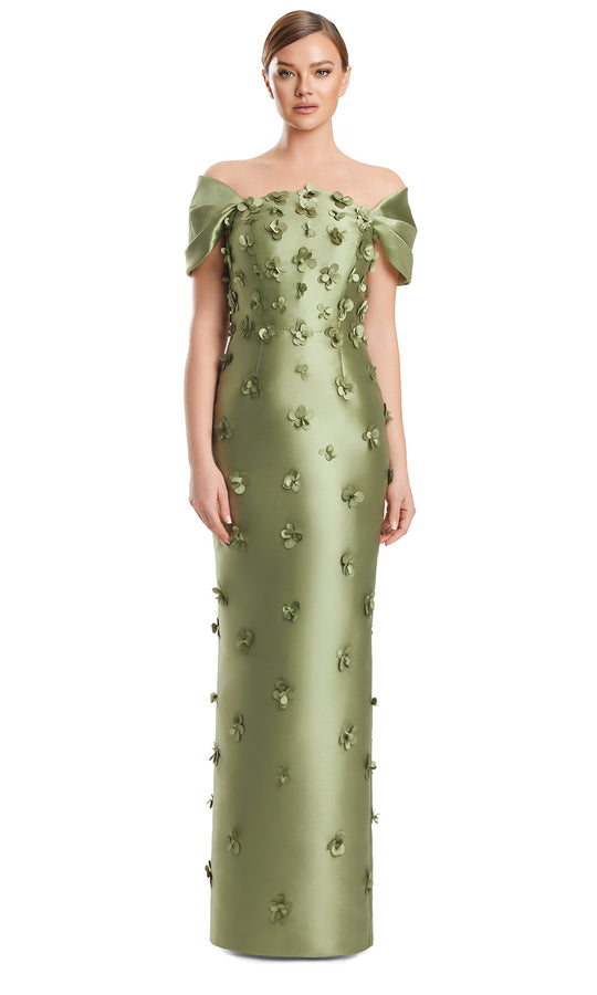 Alexander by Daymor 3220S26 - Strapless Applique Gown