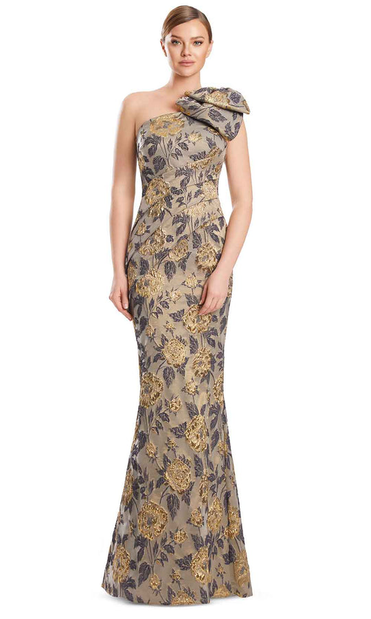 Alexander by Daymor 3233S26 - One Shoulder Floral Gown