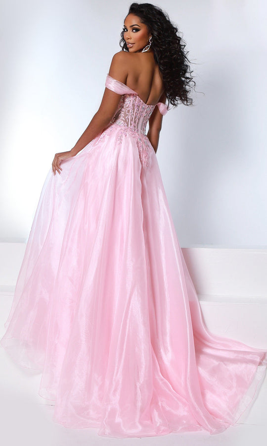Johnathan Kayne 3279 - Romantic Floral Off?Shoulder Gown
