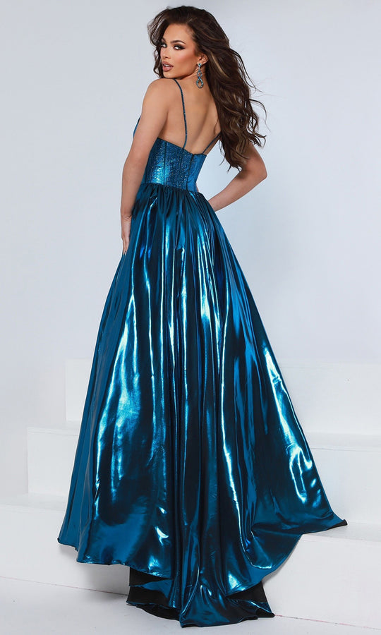 Johnathan Kayne 3315 - Metallic Beaded Corset Ballgown