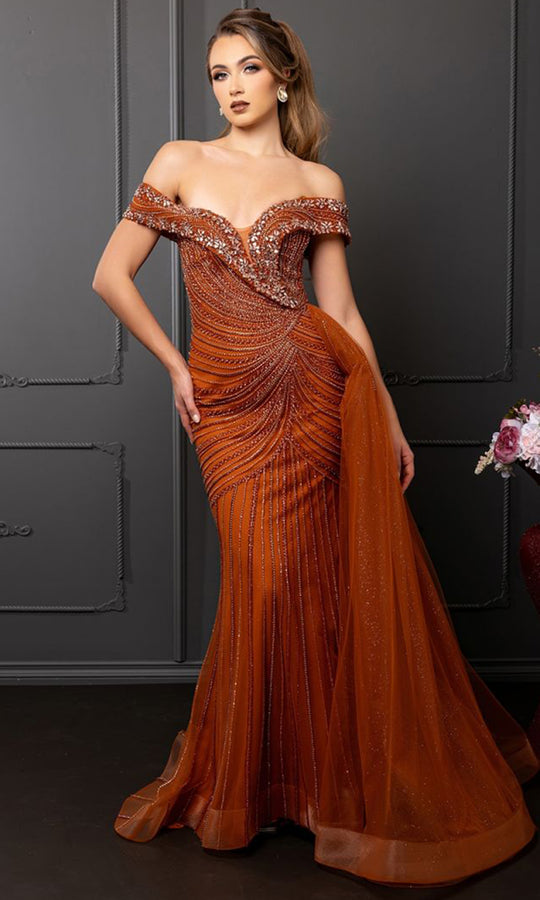 May Queen RQ8261 - Embellished Mermaid Prom Dress