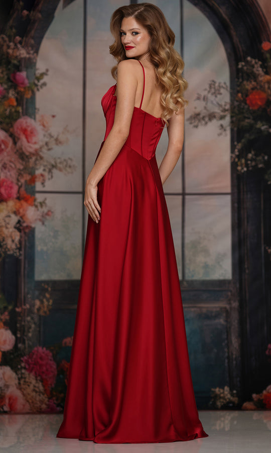 Colors Dress 3743 - Sweetheart Satin A-line Gown