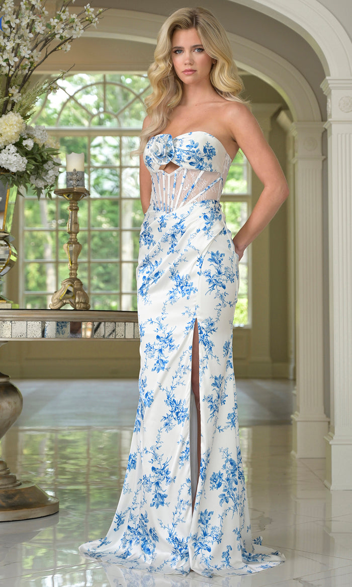 colour dress illusion Colors Dress 3858 - Long Sheath Dress colour dress illusion Colors Dress 3858 - Long Sheath Dress