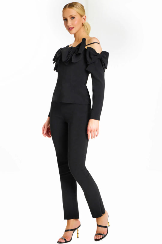 Jovani 39840 - Spaghetti Straps Seams Pant Suit