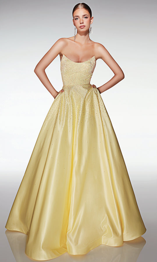 Aerie Couture 411 - Beaded Strapless Ball Gown