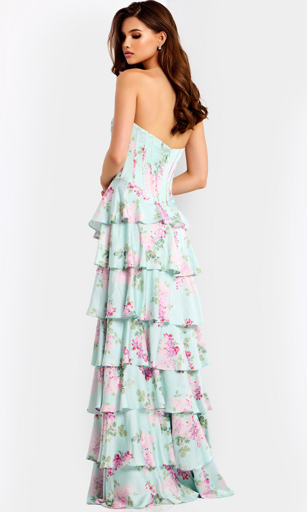 Jovani 47579 - Long A-line Dress - Corset Bodice with Exposed Boning ...