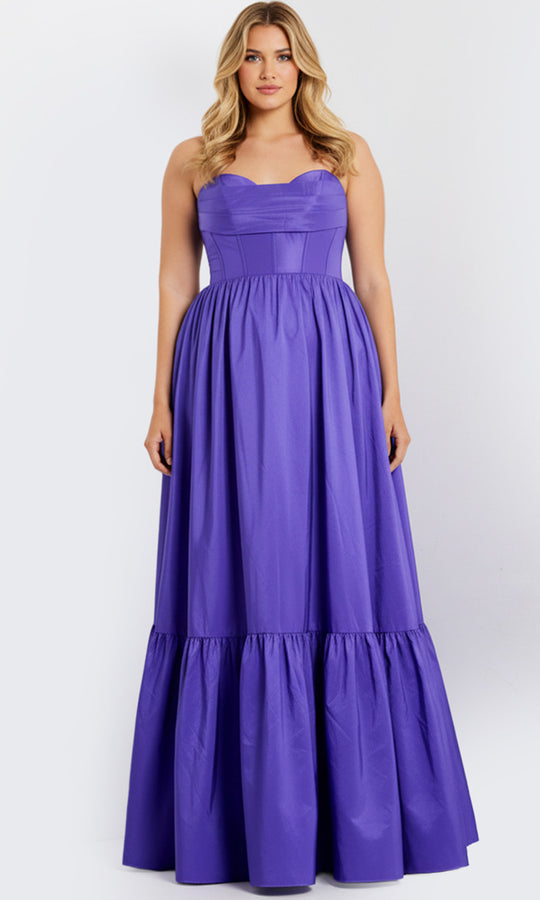 Jovani 47883 - Corset Bodice Sweetheart Neck Ballgown