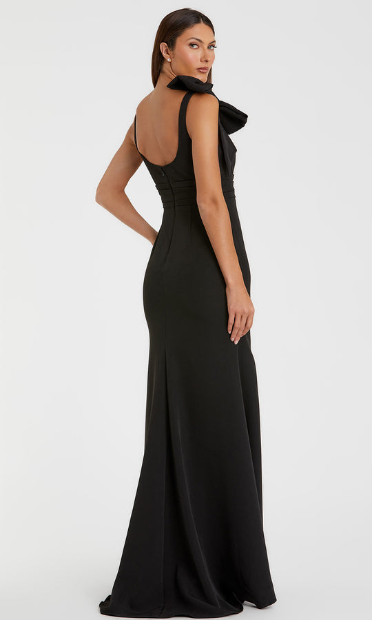 Mac Duggal 49964 - Bow Strap Column Formal Gown