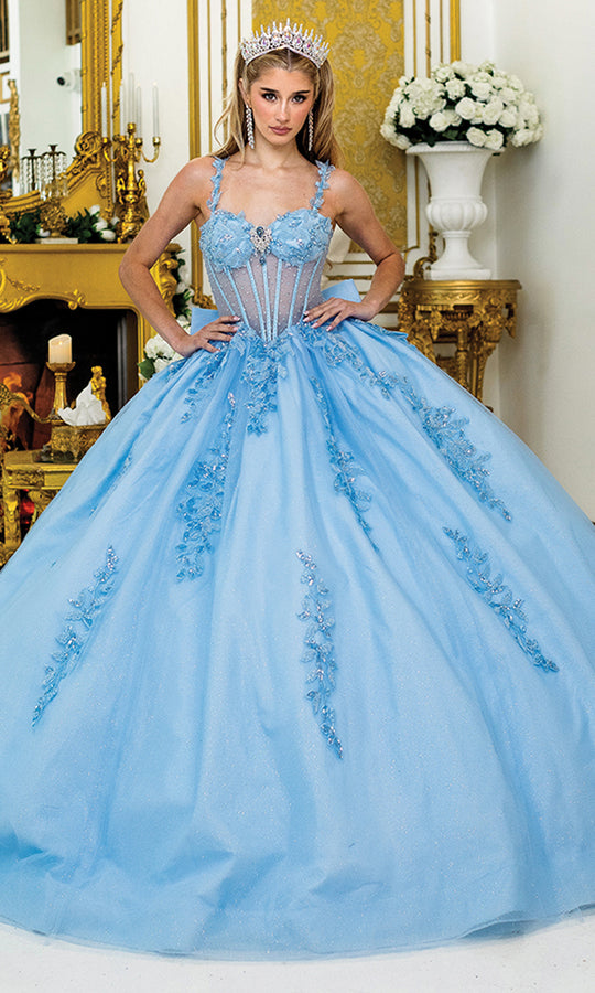 Dancing Queen 5046 - Sparkling Tulle Princess Ballgown