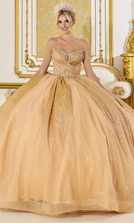 Dancing Queen 5078 - Sweetheart Embellished Quinceanera Dress