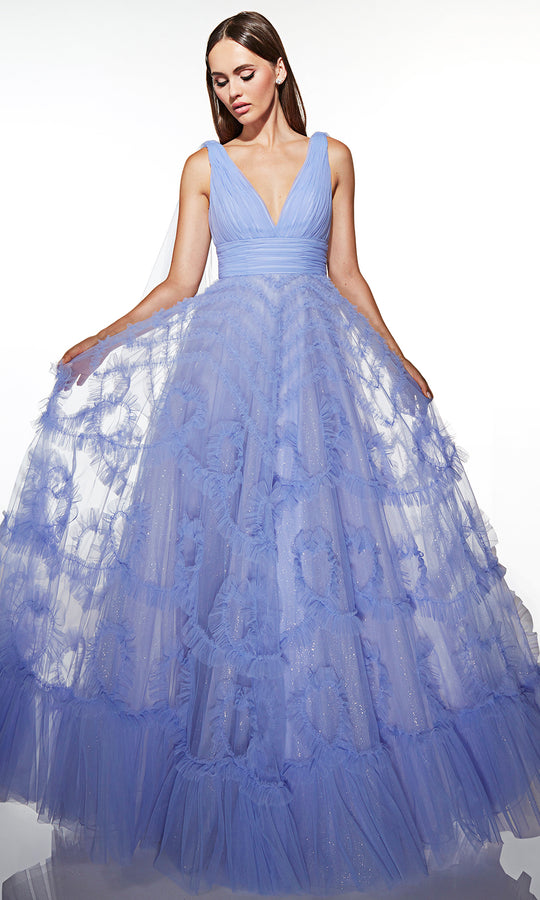 Alyce Paris 62079 - Textured Tulle A-Line Gown