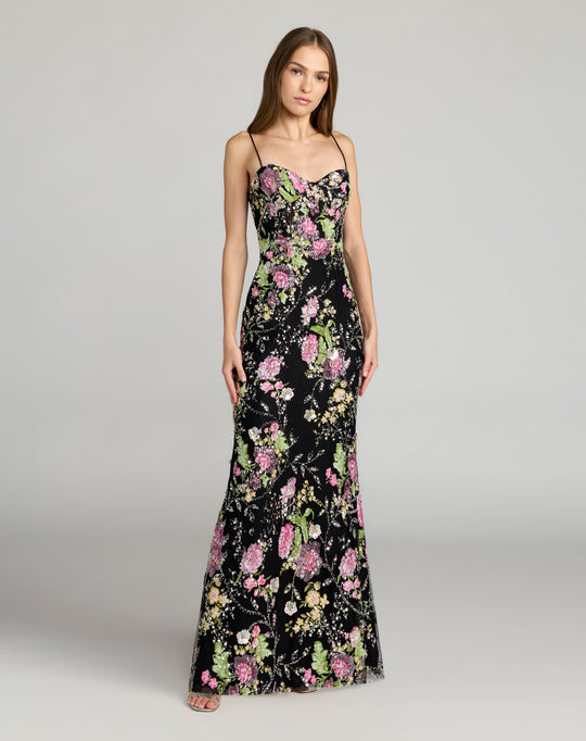 Mac Duggal 68891 - Embellished Lace Sweetheart Prom Dress