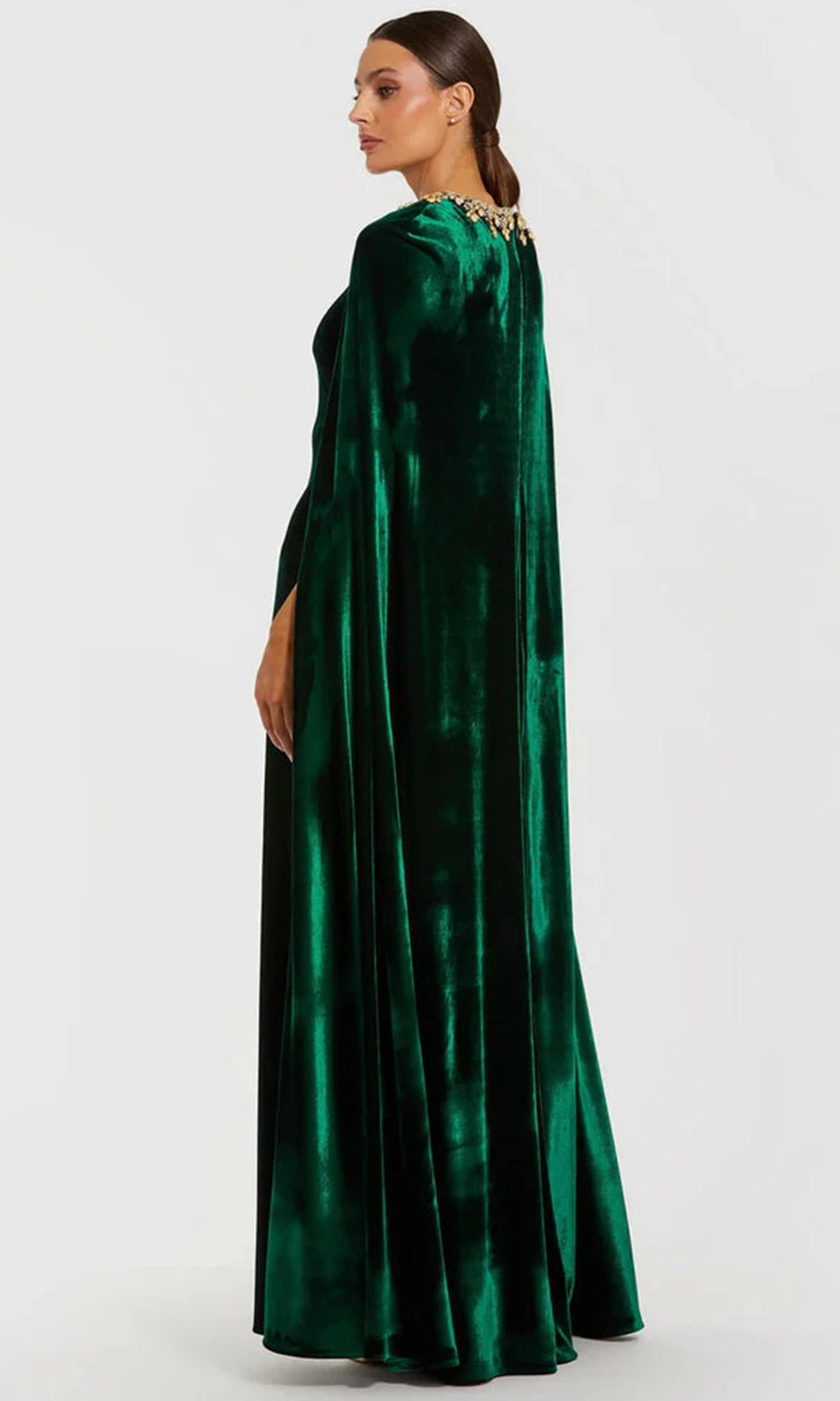 Mac Duggal 68977 - Long Velvet fabric (100% polyester) Column Dress ...