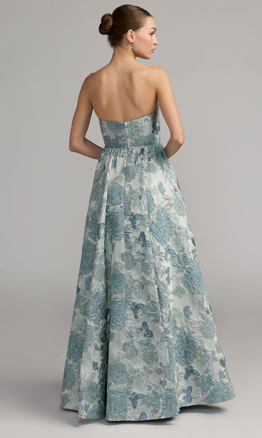 Mac Duggal 68999 - Sweetheart Neck Floral Textured Ballgown