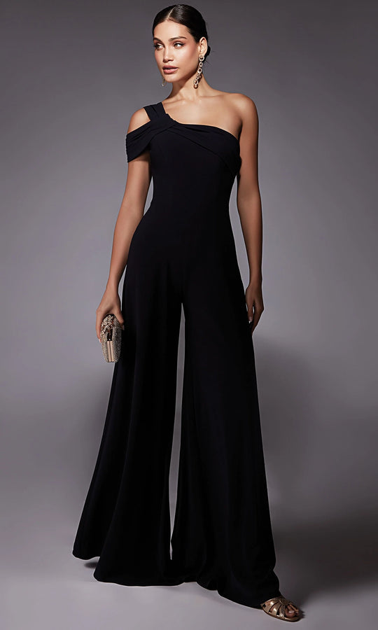 Alyce Paris 70066 - One Shoulder Elegant Jumpsuit