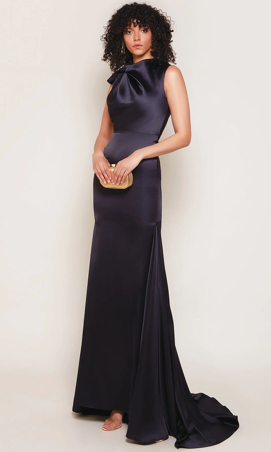 Alyce Paris 7067 - Sleeveless High Neck Sheath Gown