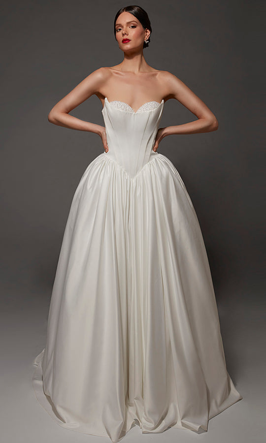 Alyce Paris 7172 - Beaded Accent Sweetheart Bridal Ballgown