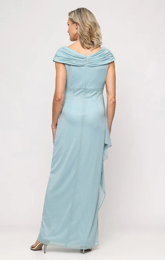 Alex Evenings 8133115 - Ruched Asymmetric Neck Formal Gown