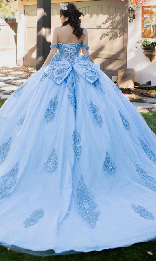 Cinderella Couture 8190J - Sweetheart Beaded Applique Long Gown