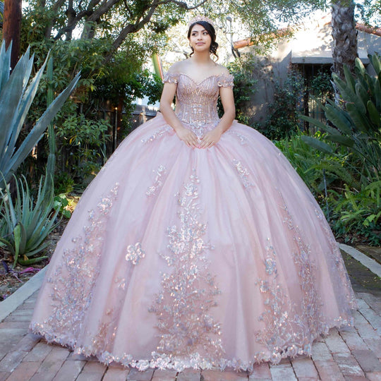 Cinderella Couture 8370J - Sweetheart Sequin Embroidered Ballgown