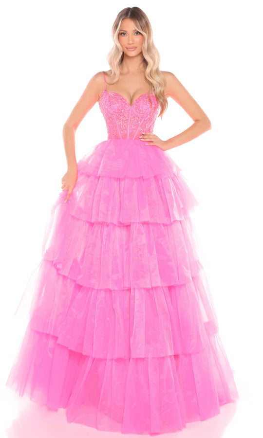 Amarra 88345 - Beaded Corset Sweetheart Ball Gown
