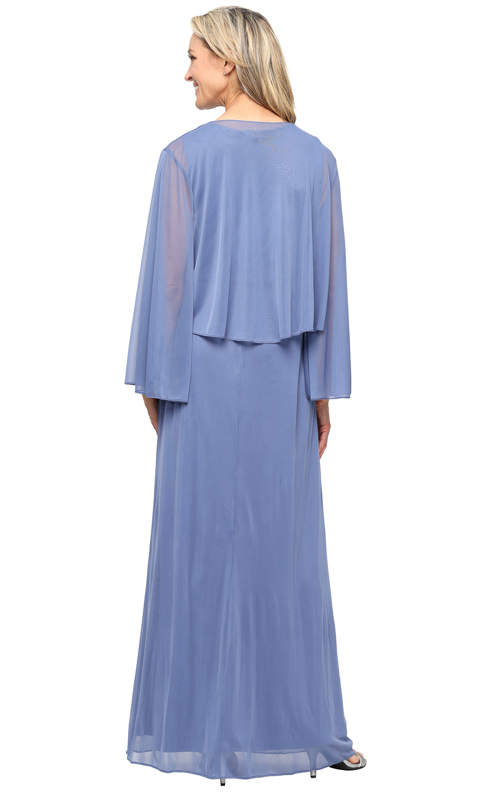 Slny S.L. Fashions Dresses (SLNY) 9135274 - Long 100% Polyester A-line Dress ...